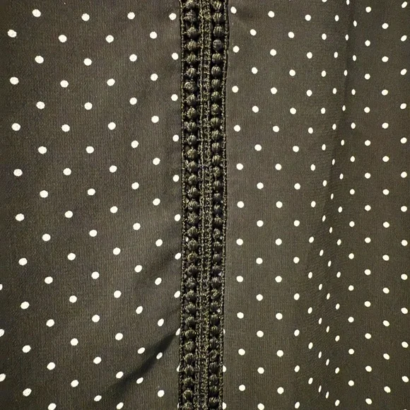 RW&CO Black Polka Dot Sleeveless Top - Picture 4 of 6